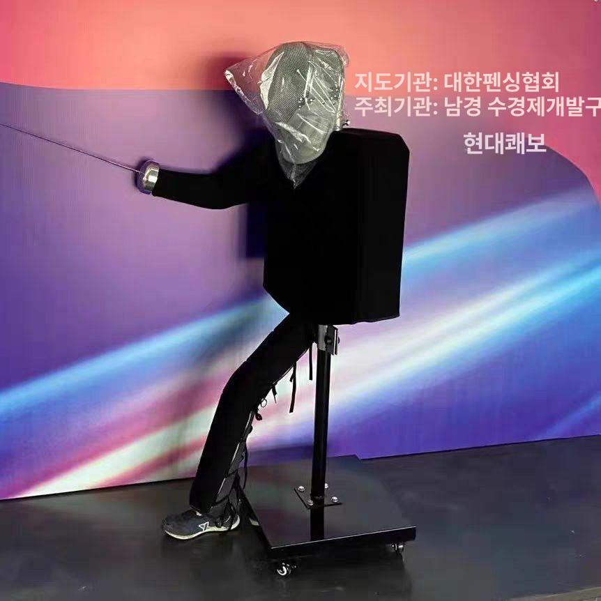 스탠드 펜싱마네킹 상반신 연습용 수련 표적 검도 훈련용 더미 타켓 훈련타겟 - 상세 이미지 3