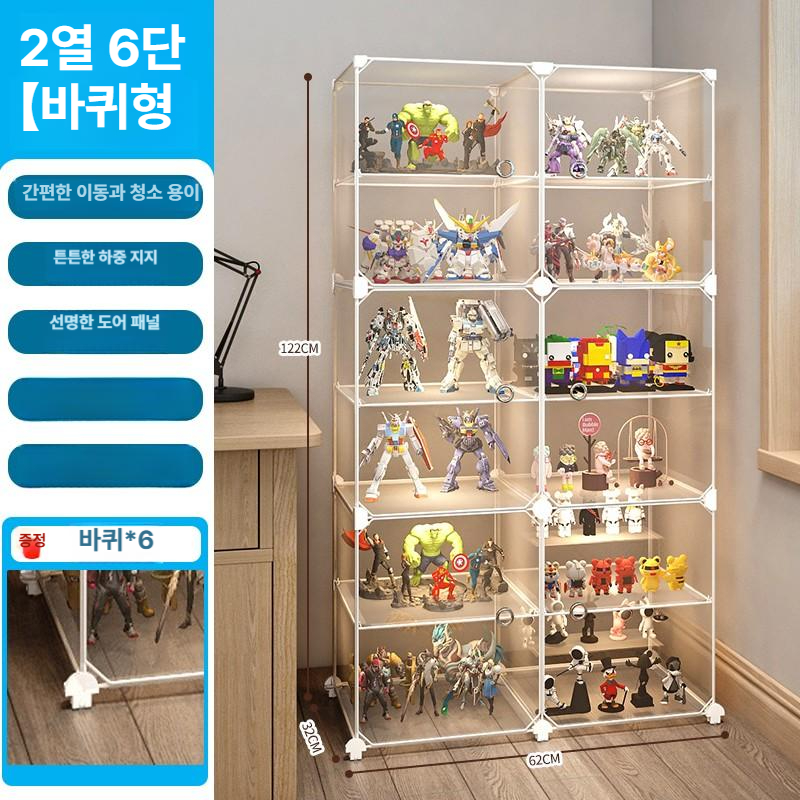 스탠드 아크릴디스플레이 원형 사각 전시대 투명아크릴진열대 상품진열대 - 상세 이미지 5