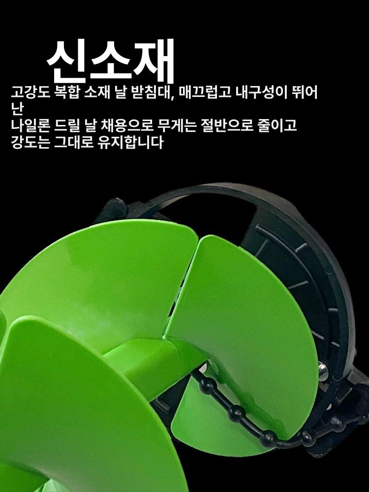 얼음드릴 아이스오거 천공기 얼음끌 겸용 얼음구멍뚫기 전용 빙어낚시드릴 - 상세 이미지 4