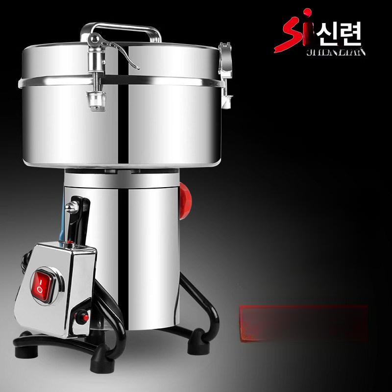 곡물 가루분쇄기 제분 콩 다용도 고추가루 가정용 분말 맷돌 파쇄 잡곡 한약재 - 상세 이미지 2