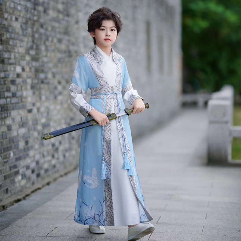 화랑 전통의상 코스프레 무사옷 무사복 호위무사 복장 남성 망토 - 상품 이미지