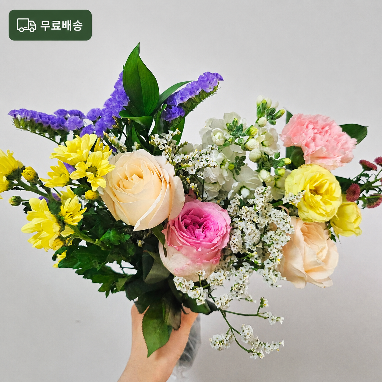 계절꽃 생화 한다발 정년퇴직 꽃선물 정기구독 정기배송 양재꽃시장 생화택배 - 상세 이미지 2