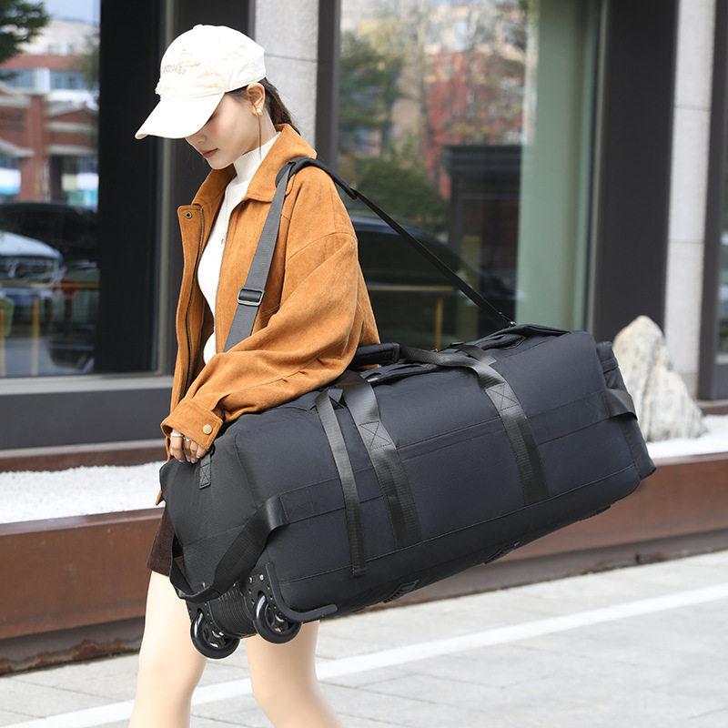 대용량 여행용백팩 노트북 등산 수납 카고 남자 바퀴백팩 다기능 밀리터리 - 상세 이미지 5