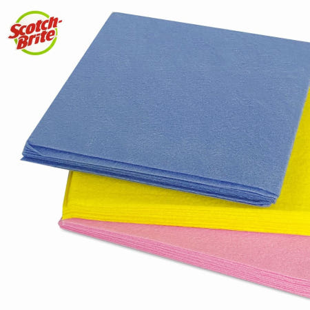 3M 베이직 부직포 칼라행주(10매입) 주방 세차 업소용 칼라행주 위생 살림템 위생적인