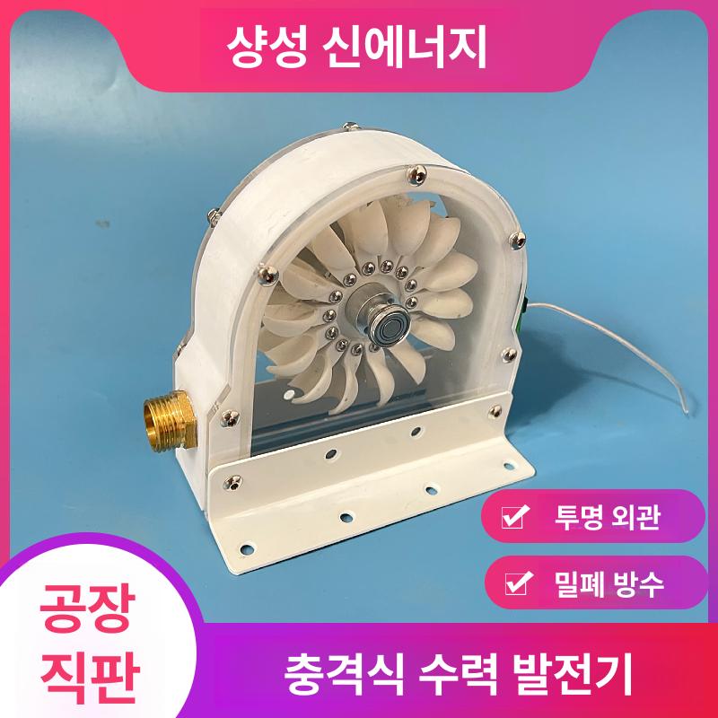 소형 발전기 디스크형 터빈 수력 무철심 코어 무브러시 제네레이터 발생기 - 상세 이미지 4