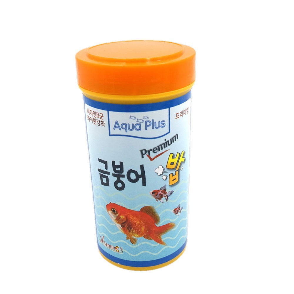 소화흡수강화미네랄첨가관상어사료 색상발현개선면역력강화 영양밸런스비타민함유금붕어사료 200g - 상품 이미지