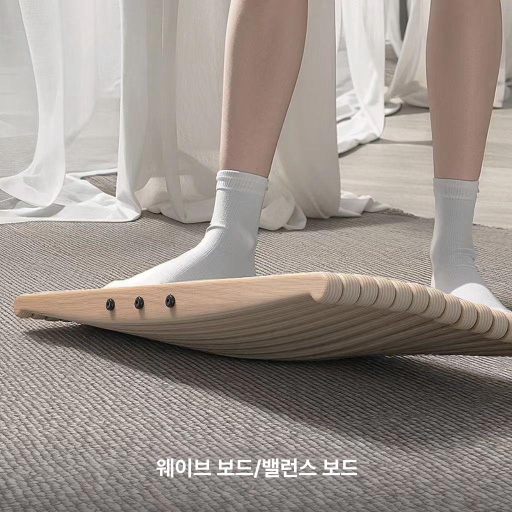 밸런스 발란스보드 요가 홈트운동기구 스트레칭 코어운동 연습용 스프링 강화 논슬립 - 상세 이미지 2