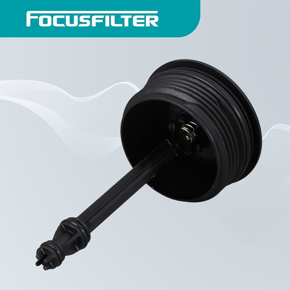 포커스 필터 03L115433 OEM 등급 오일 하우징 캡 어셈블리, 폭스바겐 파사트 2.0L 2012 u20132015 및 아우디 Q3 콰트로 2015 u20132017과 호환, - 상세 이미지 3