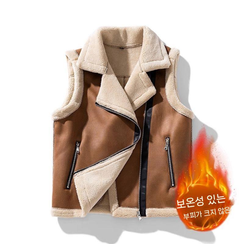 조끼코디 덕다운 빅사이즈 패딩조끼 다운패딩 경량 브이넥 남자 탕조끼 초경량 남성 겨울 고급 - 상세 이미지 3