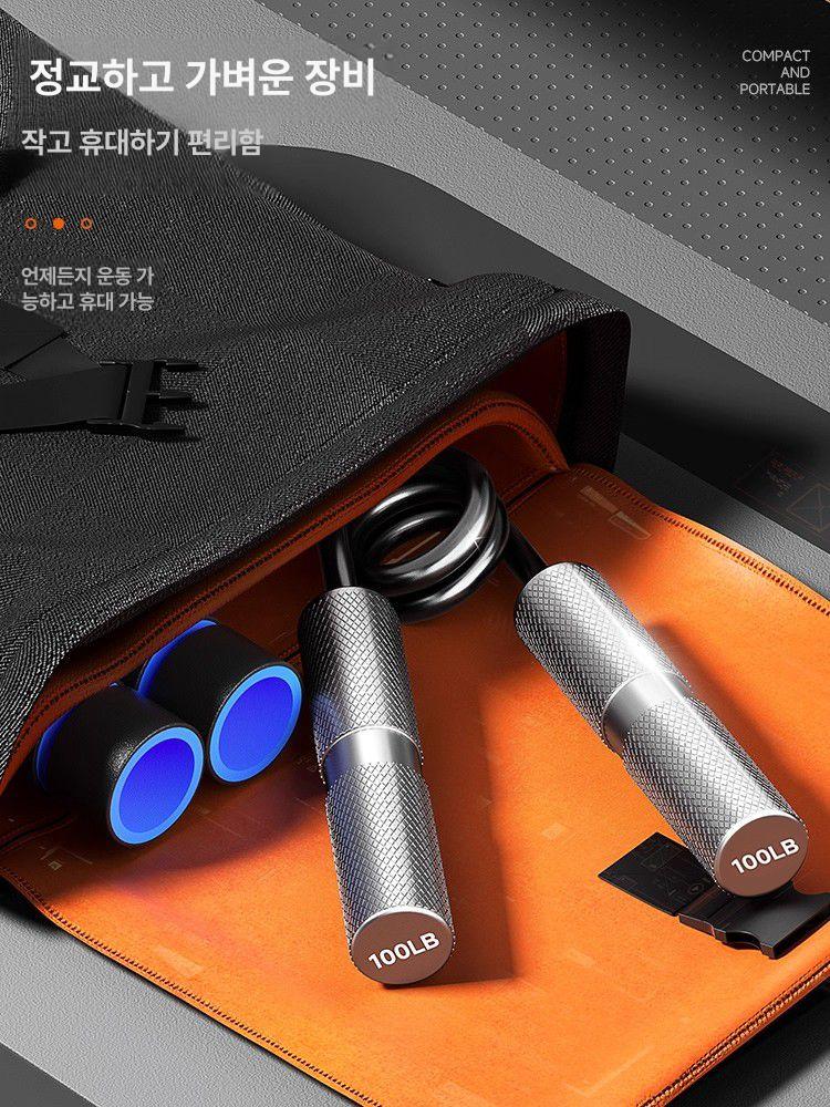 전완근 악력측정기 배터리 테스터기 완력기 근력 백라이트 디지털 훈련 그립력 - 상세 이미지 3