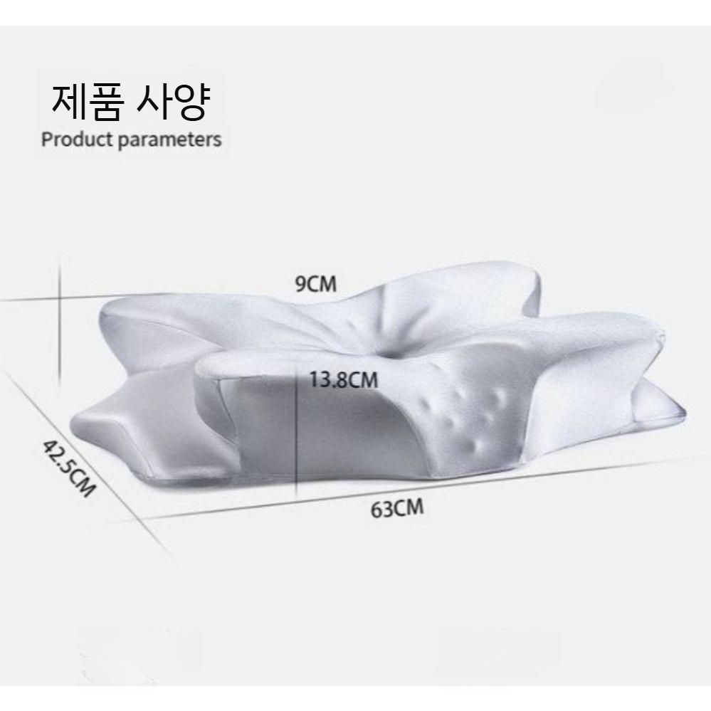 윤곽 공학적 딥슬립 무너짐 모양 수면용 영점 기억면 경추 경추베개 경추목베개 베개 일자목 - 상세 이미지 4