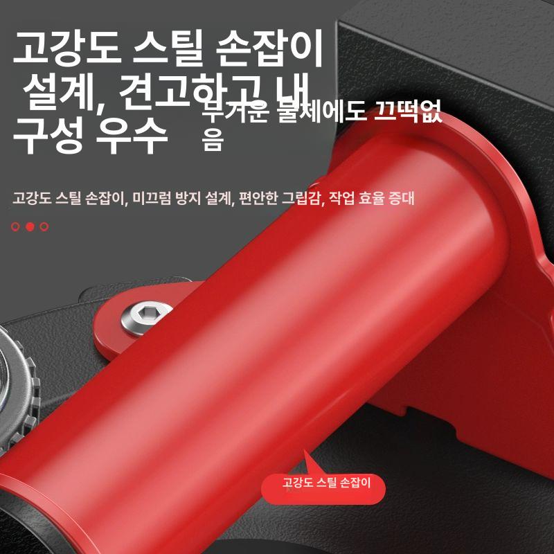 자동 전동흡착기 진공 산업용 리튬배터리 충전 압력 빨판 흡착판 시공 압착 - 상세 이미지 5