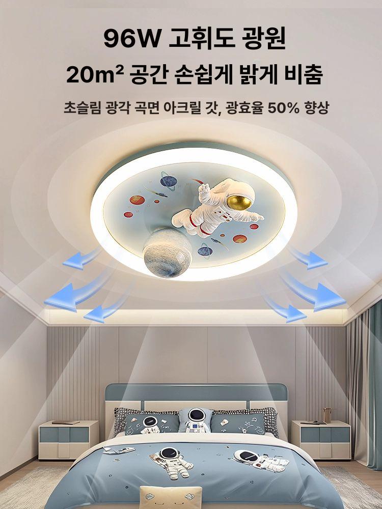 별 조명등 행성 인테리어 은하수 수면등 천장등 방 장식 방등 - 상세 이미지 4