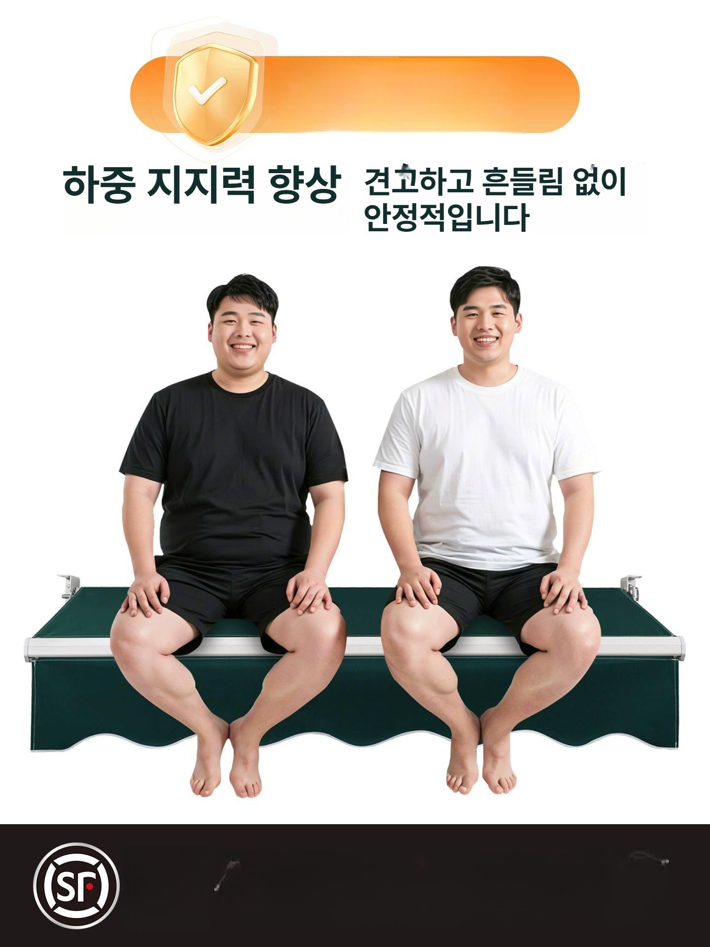 캐노피 차양막 테라스 워터프루프 지붕 가림막 접이식어닝 야외 그늘막 햇빛차광막 - 상세 이미지 3