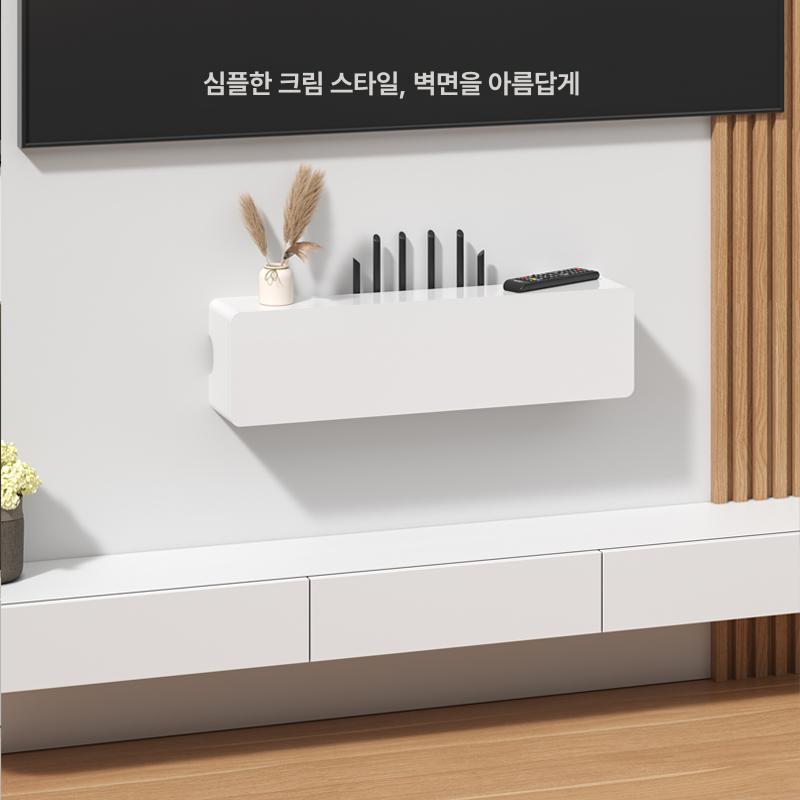 와이파이 콘센트정리함 스토리지 노블 멀티탭 모뎀 수납함 선정리 셋톱박스정리함 - 상세 이미지 3