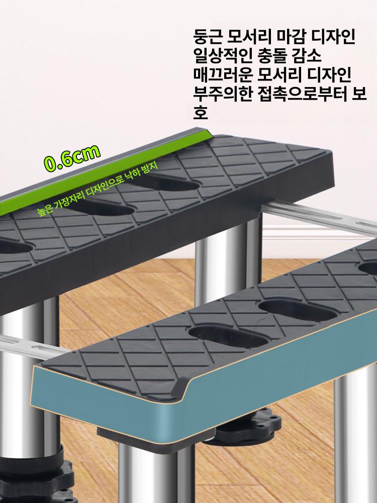 pc본체 본체받침대 높이조절 보관 리프팅 바퀴 정리공간 수납장 사이즈 게이밍 사무실 - 상세 이미지 4
