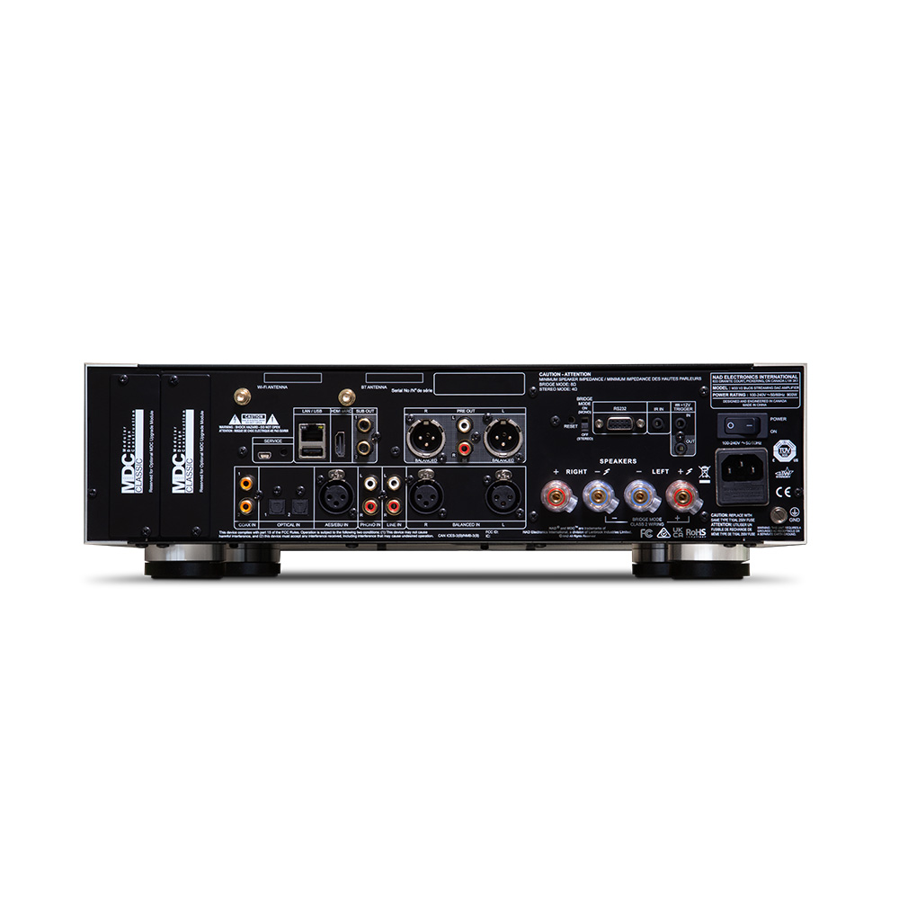 NAD M33 V2 국내정식수입 네트워크 프리 올인원 인티 앰프 이퀄라이저 스트리밍 음향 - 상세 이미지 4