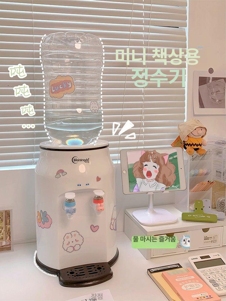 휴대용 음수기 탕비실 가정용 생수통 워터 온수기 디스펜서 온냉수기 원룸 물통형 - 상세 이미지 2
