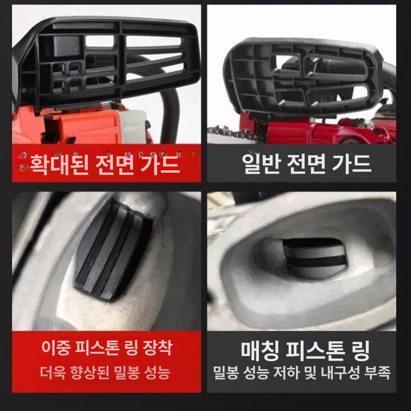 소형 벌목 전기톱 브러시레스 배터리 원형톱날 체인톱 브러쉬리스 전동톱 엔진톱 - 상세 이미지 2