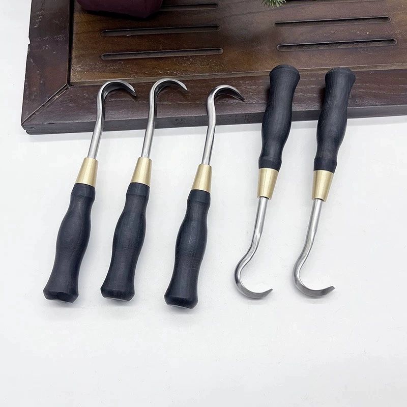 분재나무 조각칼 DIY 만들기 분재가위 조각도 원예도구 나무조각 가지치기 - 상세 이미지 3