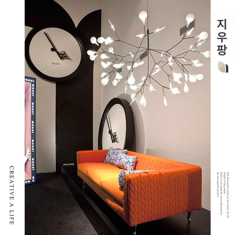 LED 벚꽃조명 줄전구 포인트 플라워 가랜드 장식 꽃잎 집들이선물 직부 눈꽃 취침등 - 상세 이미지 2