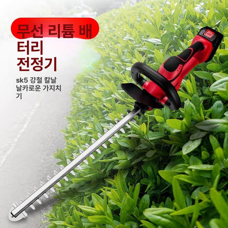 충전식 전지톱 초경량 전기 과수원 배터리 전정기 원예톱 장대톱 절단 정원관리 - 상세 이미지 3