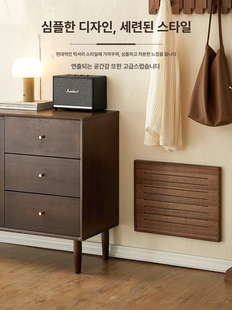 원목 배전함가리개 인테리어 액자형 프레임 벽 빈티지 두꺼비집커버 거실 가림막 - 상세 이미지 3