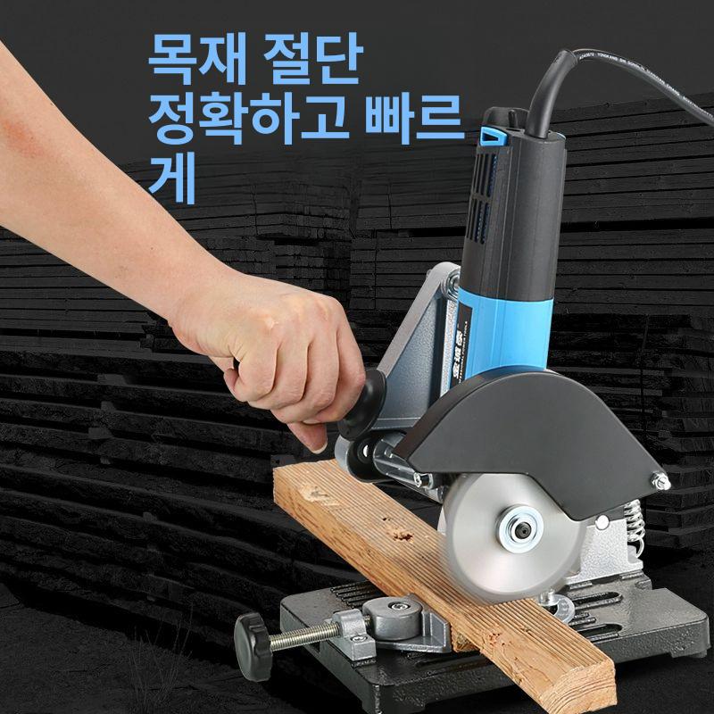 고정 절단기 핸드그라인더 절단용 홀더 스탠드 다기능 가이드 각도 앵글톱대 - 상세 이미지 2