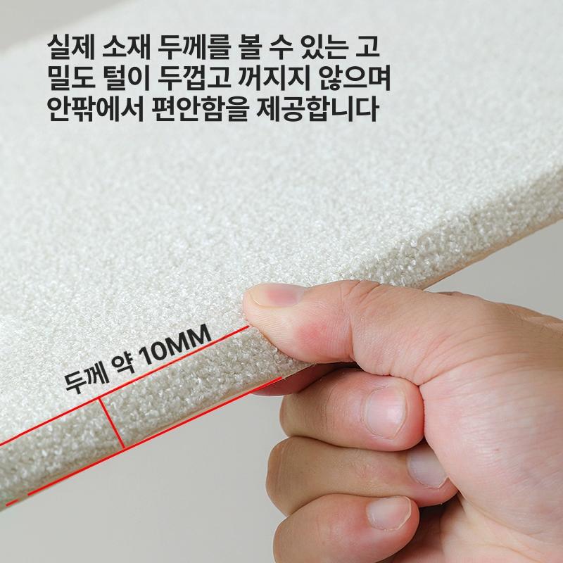 접착식 침대헤드쿠션 부드러운 충돌방지 등받이 벽쿠션 머리판 패브릭 안전 패널 - 상세 이미지 4