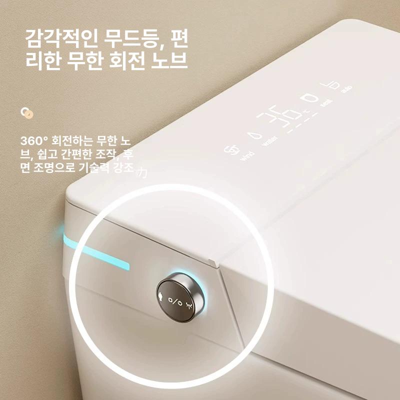치마형 호텔 좌변기 원피스 탱크리스변기 직수형 절수형 탱크리스양변기 - 상세 이미지 3