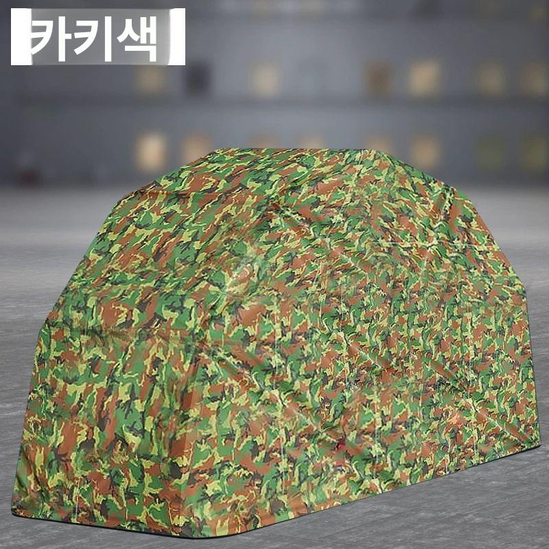 바이크반 텐트 덮개 캐노피 아연 천막 가리개 보관커버 창고 야외 방수커버 - 상세 이미지 2