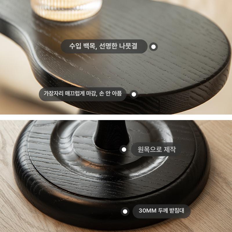 엔틱 빈티지 소파테이블 카페 원형 커피테이블 좌탁 모던 레트로 디자인 사각 감성 - 상세 이미지 3