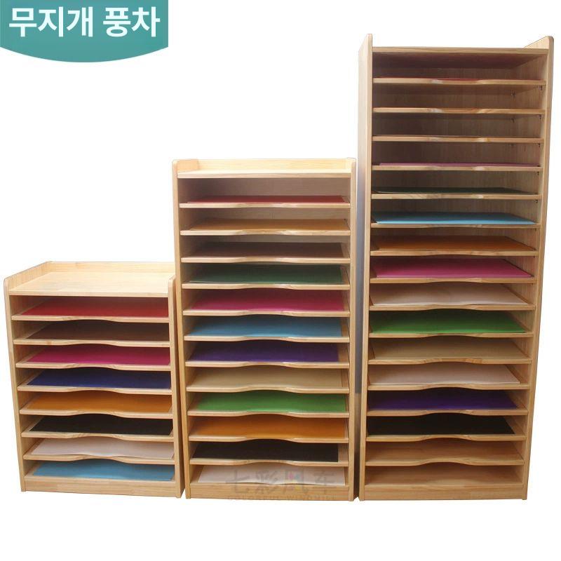 서류 도화지정리함 화실 사무실 작품 정리대 보관 캐비닛 선반 파일 수납장 문서 랙 - 상세 이미지 2