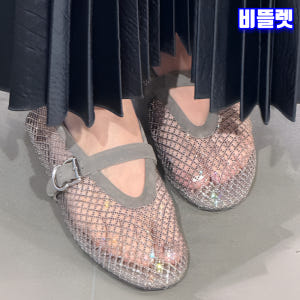비뜰렛 큐빅 샌들 메리제인 여성 단화 반짝이 스트랩 여름 메쉬 솔직 후기 | 실사용자 리뷰 분석 - 상품 이미지 4
