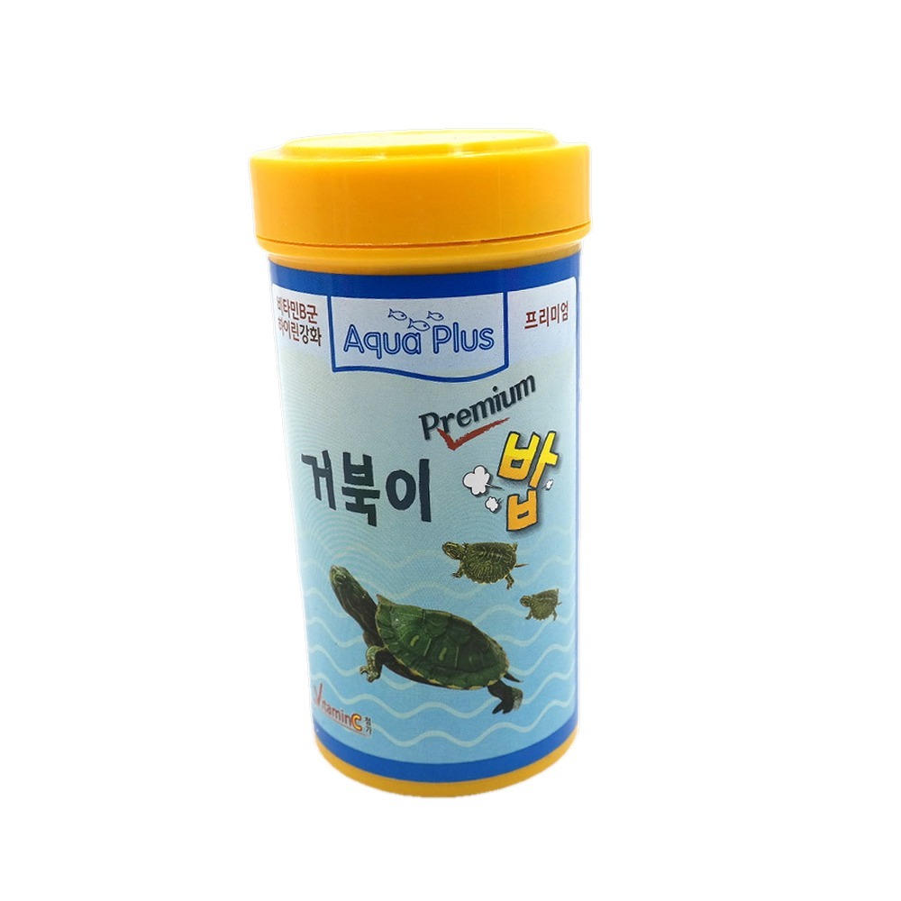 수질오염방지건강증진거북이사료 소화흡수증진수질관리거북이밥 면역력강화배설물분해 180g - 상품 이미지