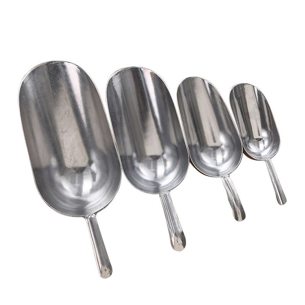 대형 얼음 사이즈 로스팅 50g 팝콘 스쿱 6OZ 스텐스쿱 흑단 스테인레스 얼음삽 곡물 스텐 낮은 소형 스몰 견과류 스몰 사이즈 50g 6OZ - 상세 이미지 2