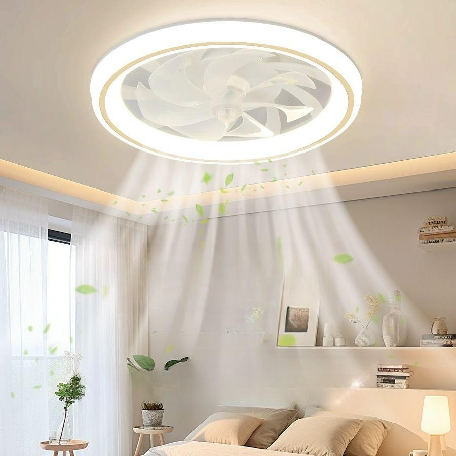 LED 씰링팬 인테리어 램프 천장형 전등 거실등 가정용실링팬 환기 모던 천정선풍기 - 상세 이미지 2