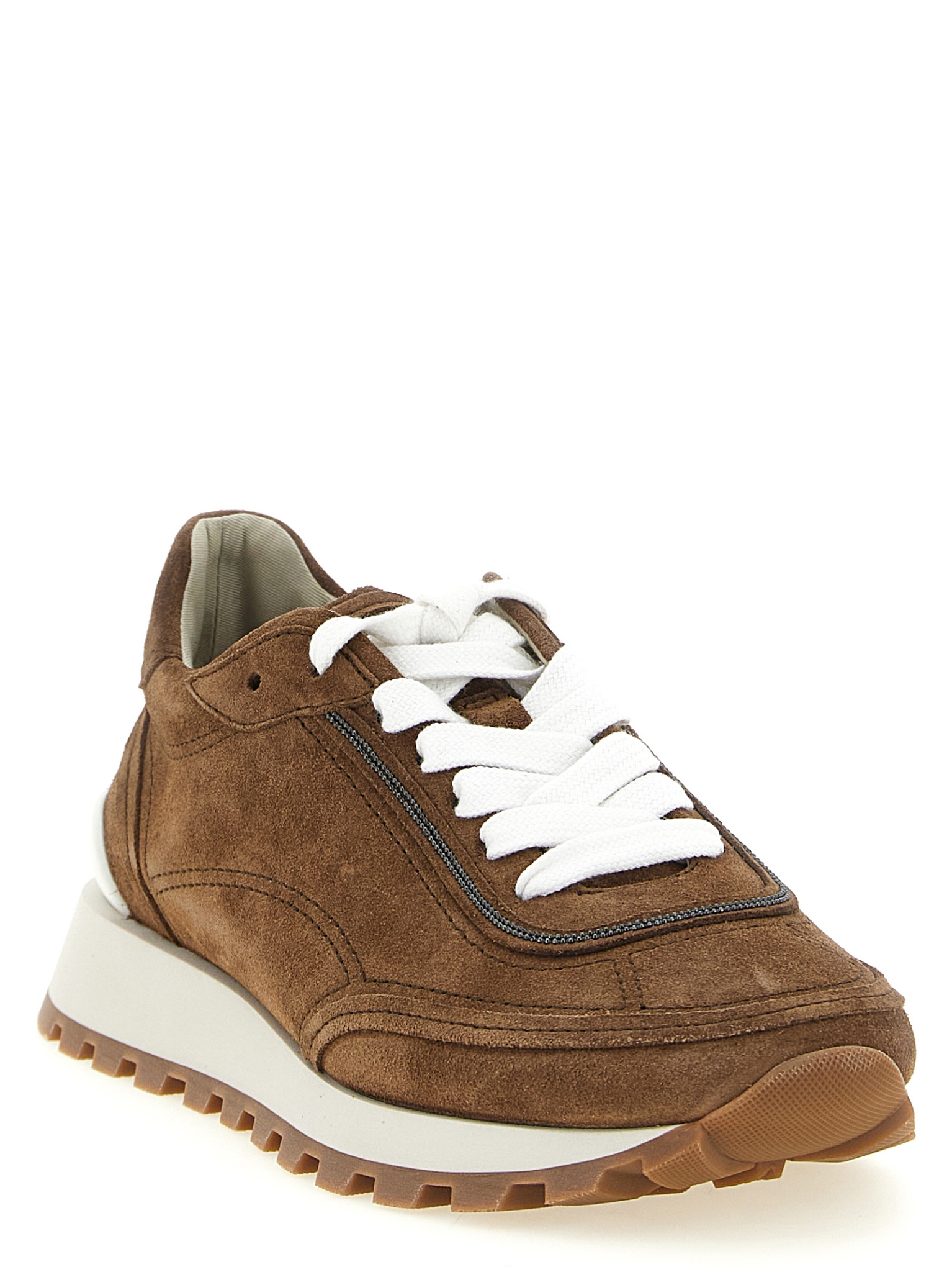브루넬로 쿠치넬리 여성 운동화 FW26 MZSFG3318PC9773 - 상세 이미지 2