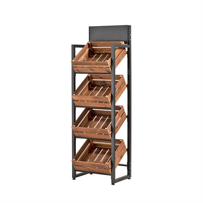제빵 진열대 베이커리 디저트 빵매대 진열장 과자선반 프레임 디스플레이 매장 계단식 - 상품 이미지