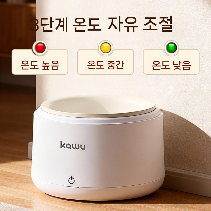 애견 보온물그릇 가열 강아지 야외 반려견 따뜻한 항온 겨울 급수기 발열 - 상세 이미지 2