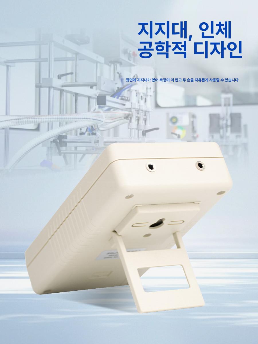 접지 테스터 공장 표면저항계 산업용 고정밀 절연 시험기 표시 고전압 전하량 - 상세 이미지 4