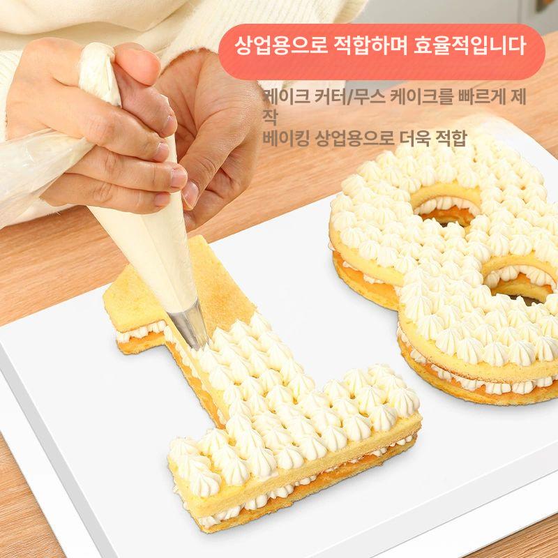 스텐 숫자무스링케이크틀 금형 디저트 쉬폰 도구 떡틀 원형 인치 제과제빵 베이커리 - 상세 이미지 3