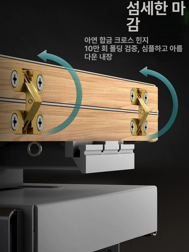 붙박이 다리미판 벽걸이 마운트 흡수 인출식 드레스룸 다림판 미색 다리미대 고정식 - 상세 이미지 5