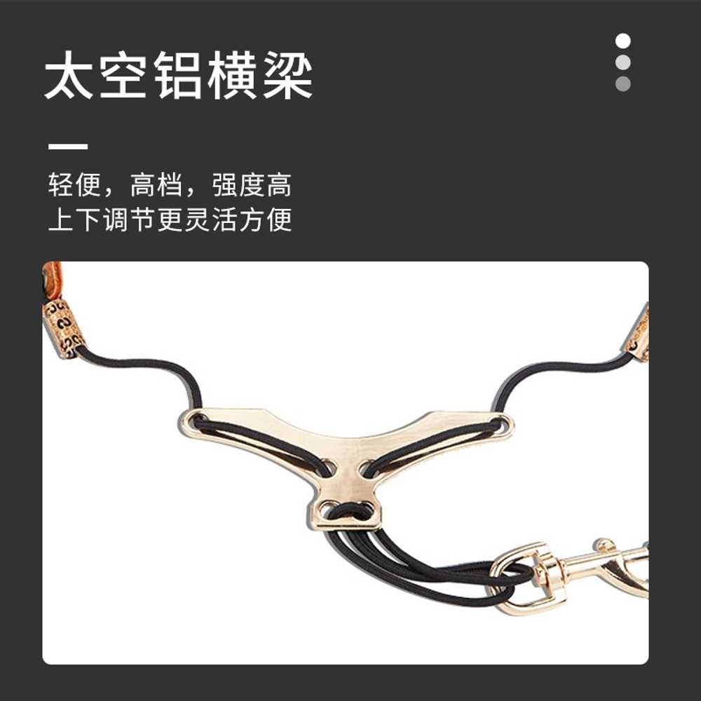 색소폰 스트랩 거치대 테너 알토 용 가죽 범용 목걸이 - 상세 이미지 5