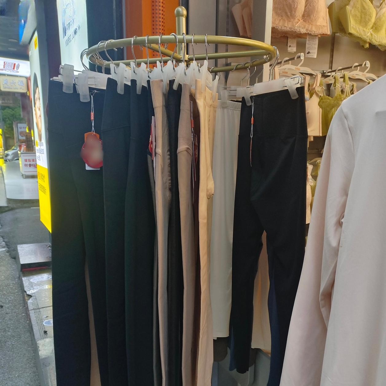 회전식 스탠드행거 드레스룸 수납 봉 옷가게 원룸 받침대 디스플레이 높이 스탠딩 - 상세 이미지 3