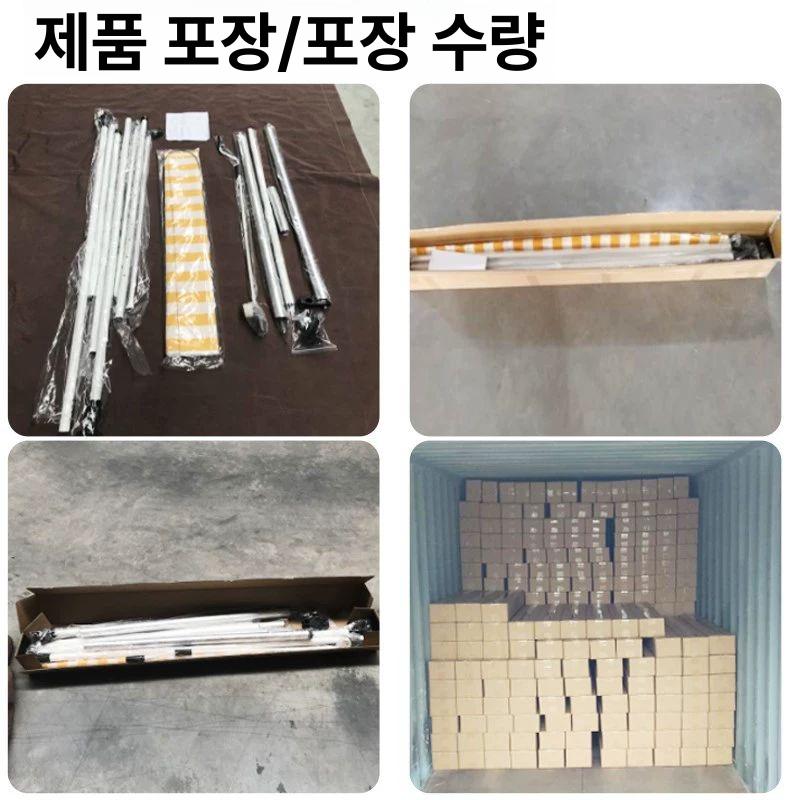 접이식어닝 비가림막 무타공 그늘막 천막 차양막 발코니 카페 수동어닝 상가 테라스 - 상세 이미지 3