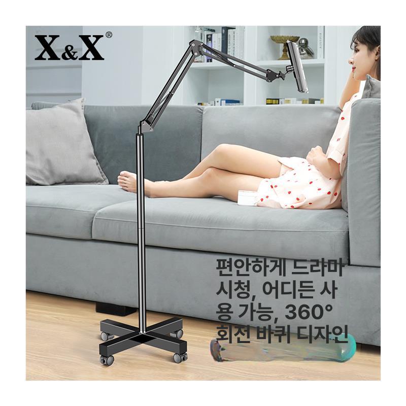 이동식 진열랙 선반형 스탠드 진열대 트롤리 정리대 매대 거치대 가정용 렉 보관대 - 상세 이미지 5