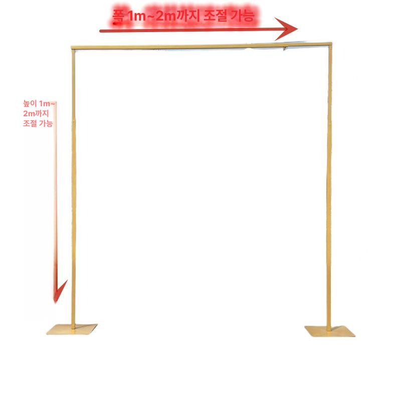 스탠드 지지대 배너거치대 광고 입간판 배경 프레임 전시 걸이 무대 포토존거치대 - 상세 이미지 5