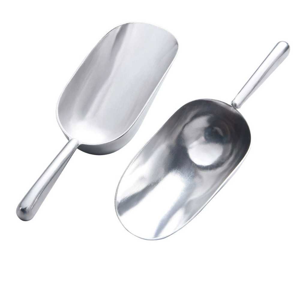 대형 얼음 사이즈 로스팅 50g 팝콘 스쿱 6OZ 스텐스쿱 흑단 스테인레스 얼음삽 곡물 스텐 낮은 소형 스몰 견과류 스몰 사이즈 50g 6OZ - 상품 이미지