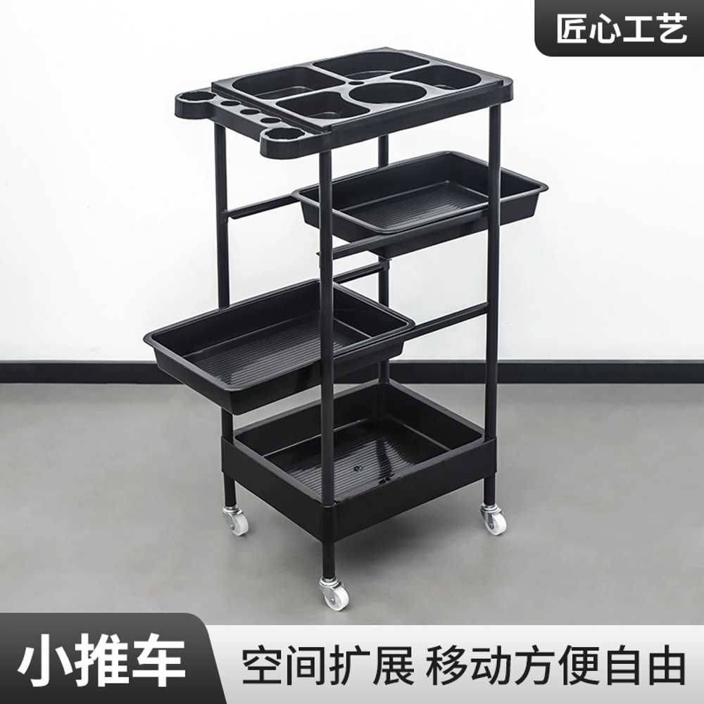 미용실 5단 트레이 미용츄레이 컷트 용 무빙웨건 헤어 - 상세 이미지 2